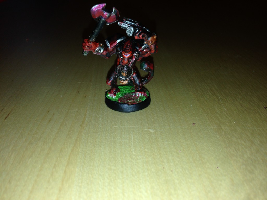 40k - Gammel converted Khorne champion