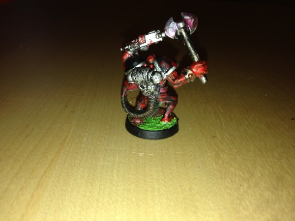 40k - Gammel converted Khorne champion