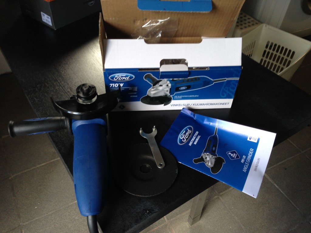 Så har vi også en Ford i husholdningen