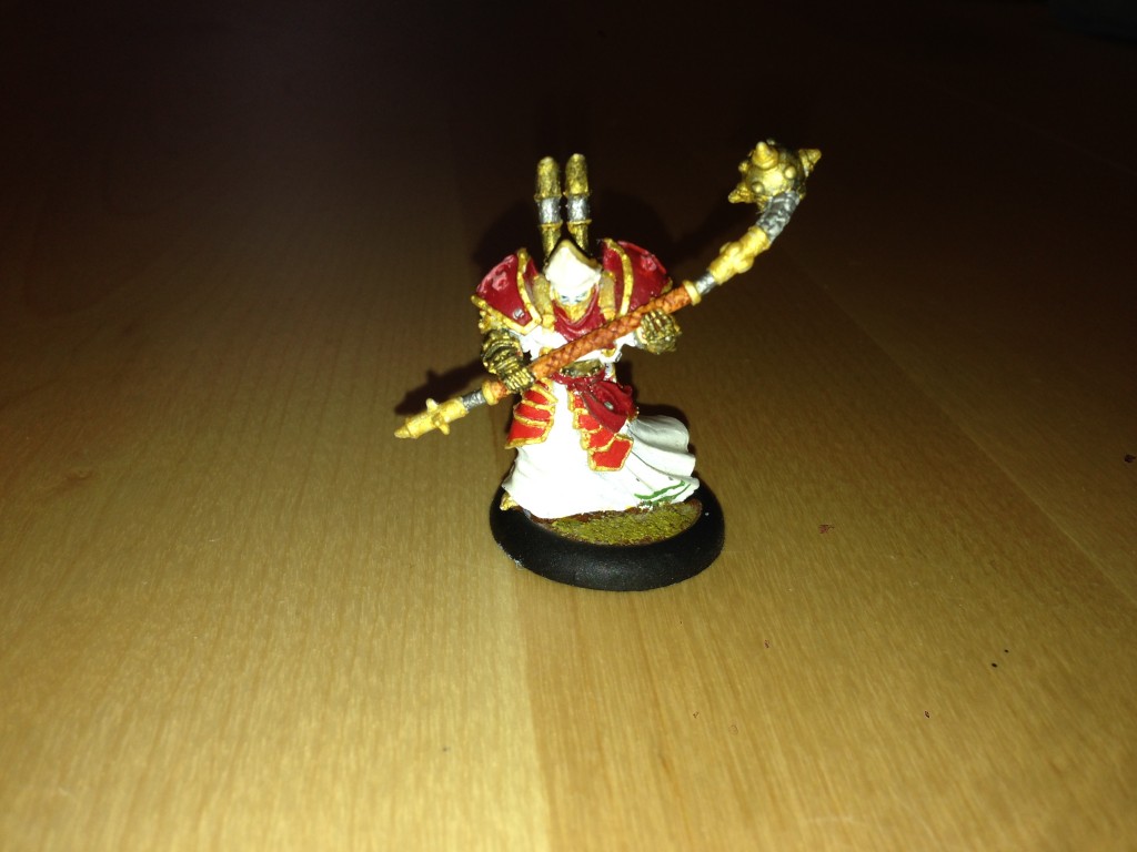 Warmachine: Protectorate of Menoth - High Exemplar Kreoss