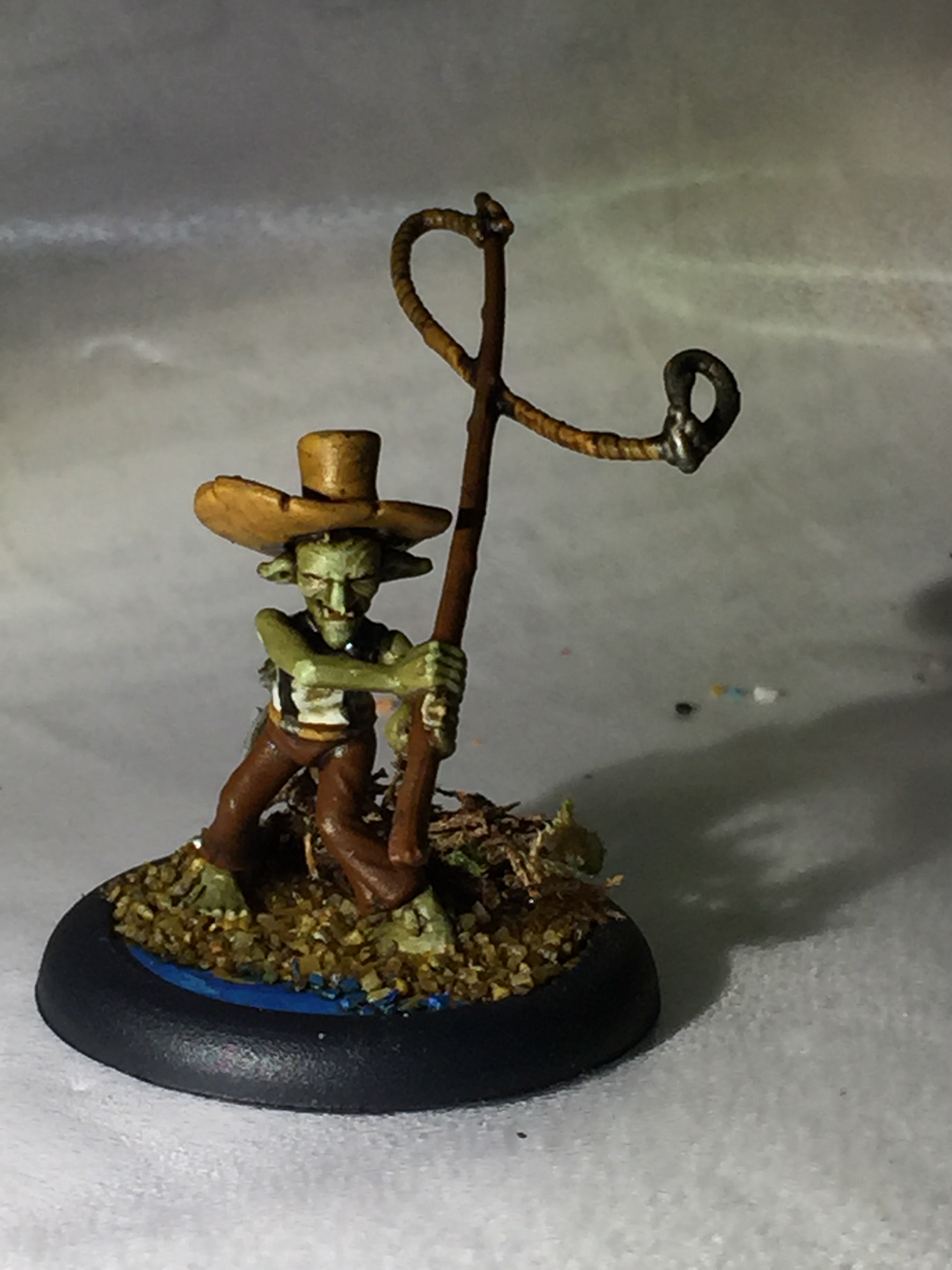 Malifaux - Gremlins: Bayou Gremlin med fiskestang