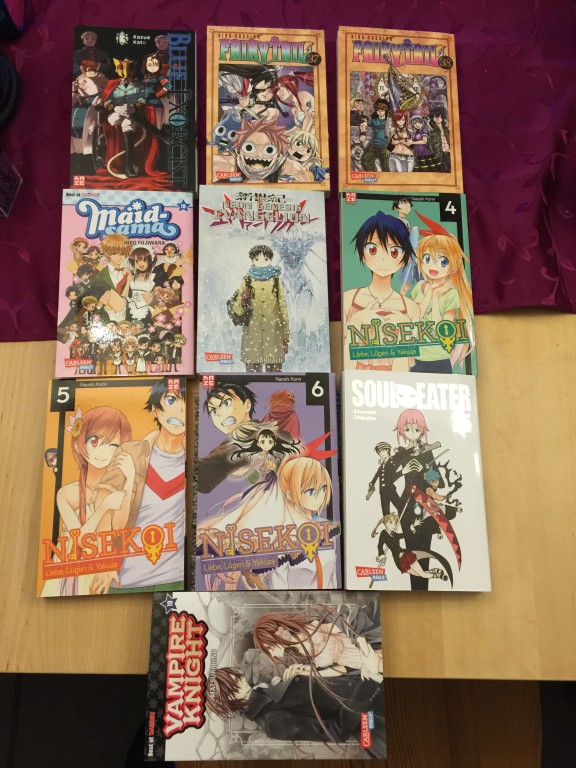 Manga indkøb maj 15