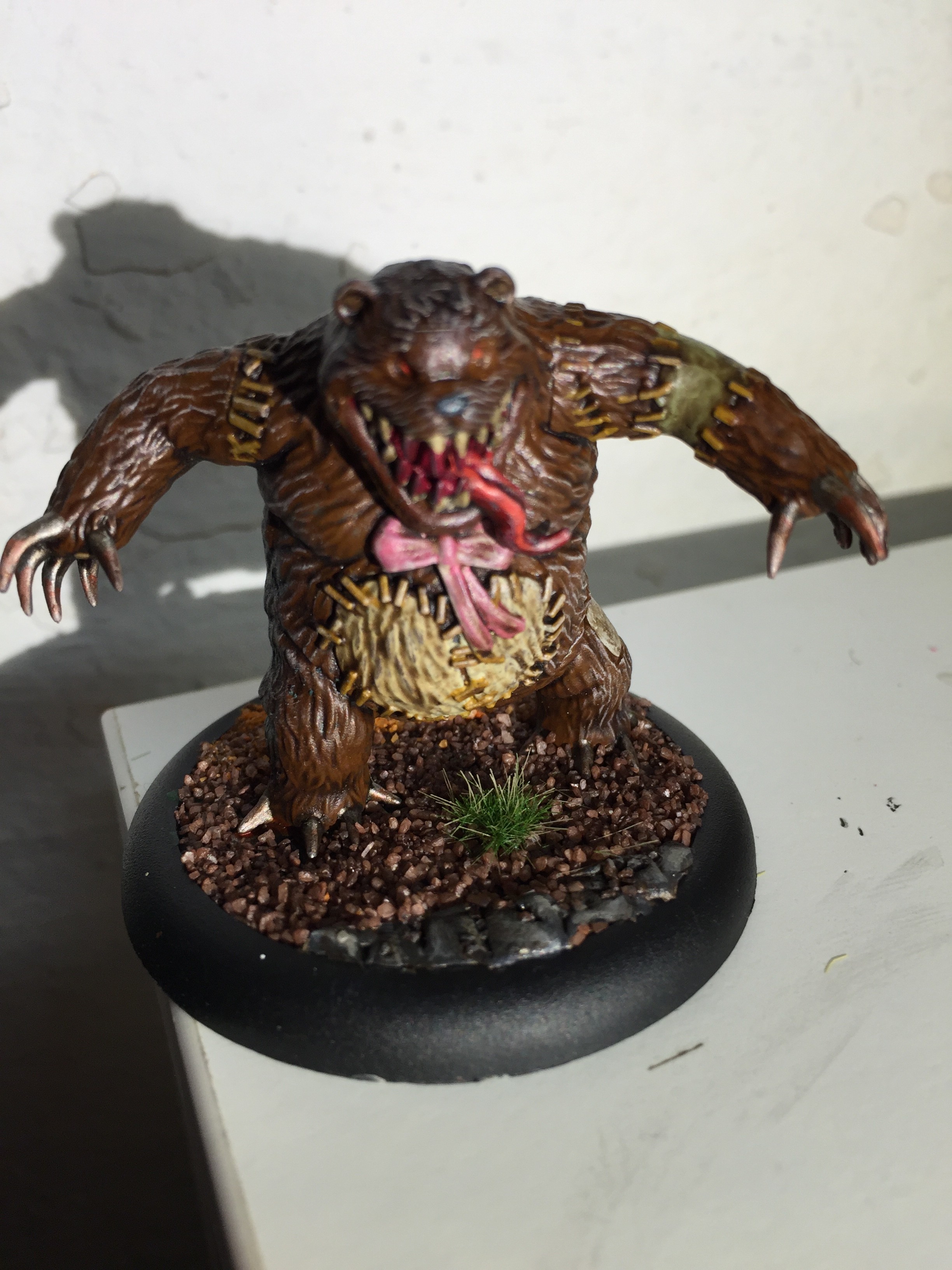 Malifaux: Neverborn - Teddy med en smule highlights