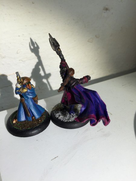 Gun mage og Fiona the Black shinet up