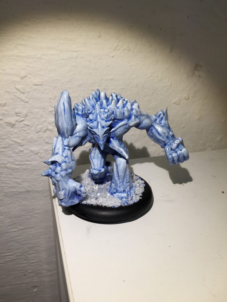 Arcanists - Ice Golem [Malifaux]