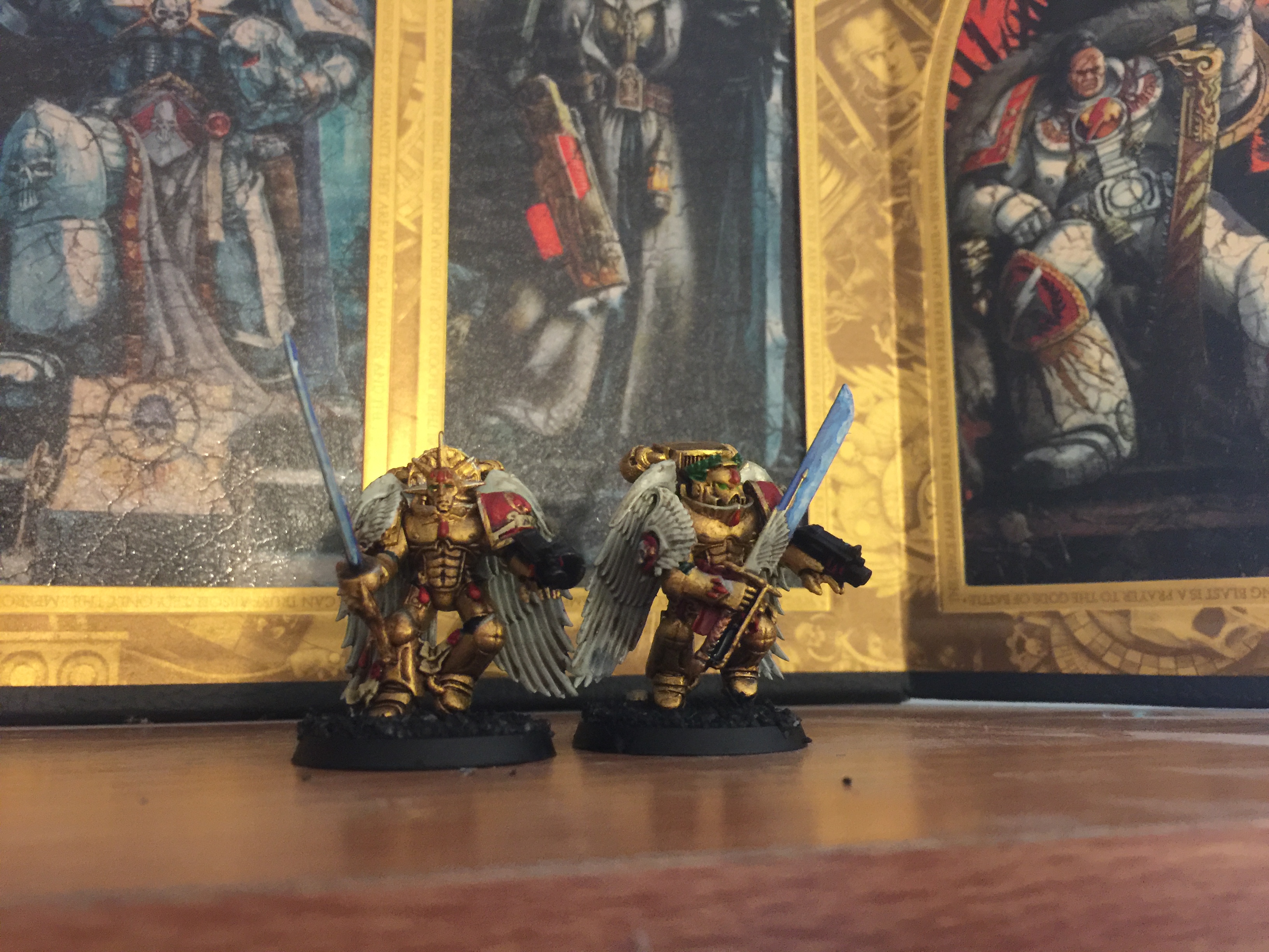 2x Blood Angel Sanguinary Guard [40k]