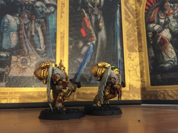2x Blood Angel Sanguinary Guard [40k]