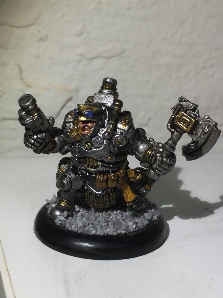 Warmachine: Mercenaries - General Ossrum