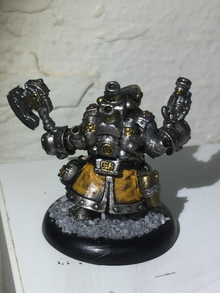 Warmachine: Mercenaries - General Ossrum