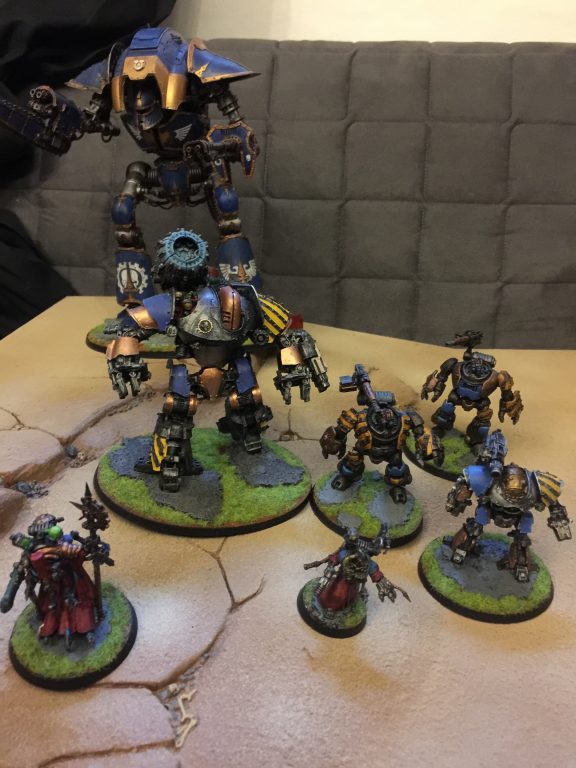 Mechanicum og battle board