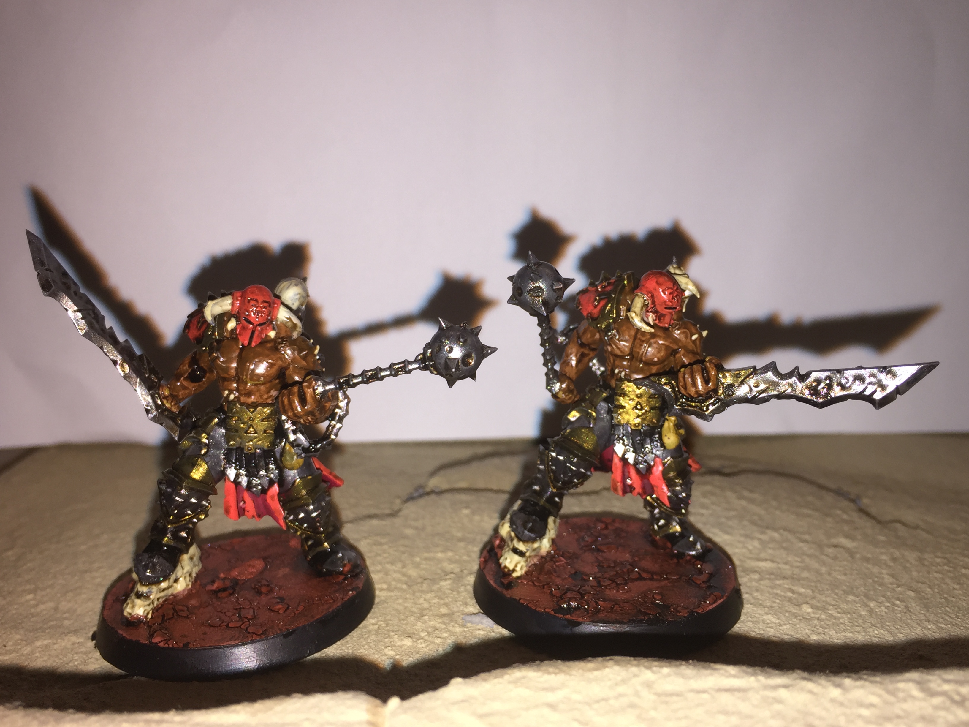 Slaughterpriests with Hackblade and Wrath-hammer [AoS]