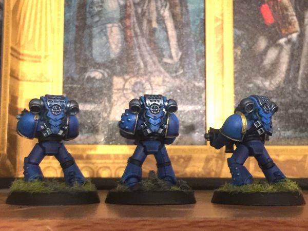 UltraMarines Legion Tactical Space Marines i Mark IV Armour [30k)