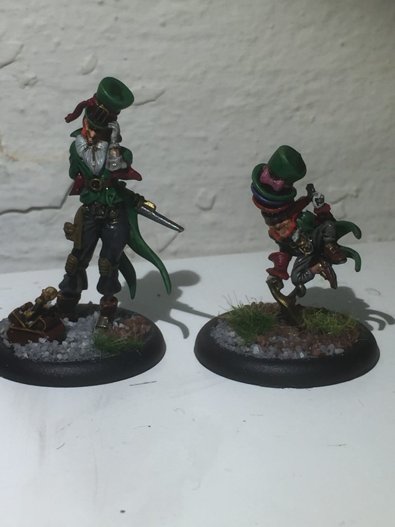 Seamus og Copycat Killer [Malifaux]