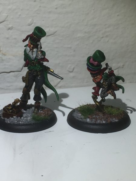 Seamus og Copycat Killer [Malifaux]