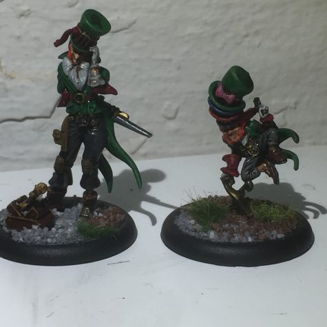 Seamus og Copycat Killer [Malifaux]