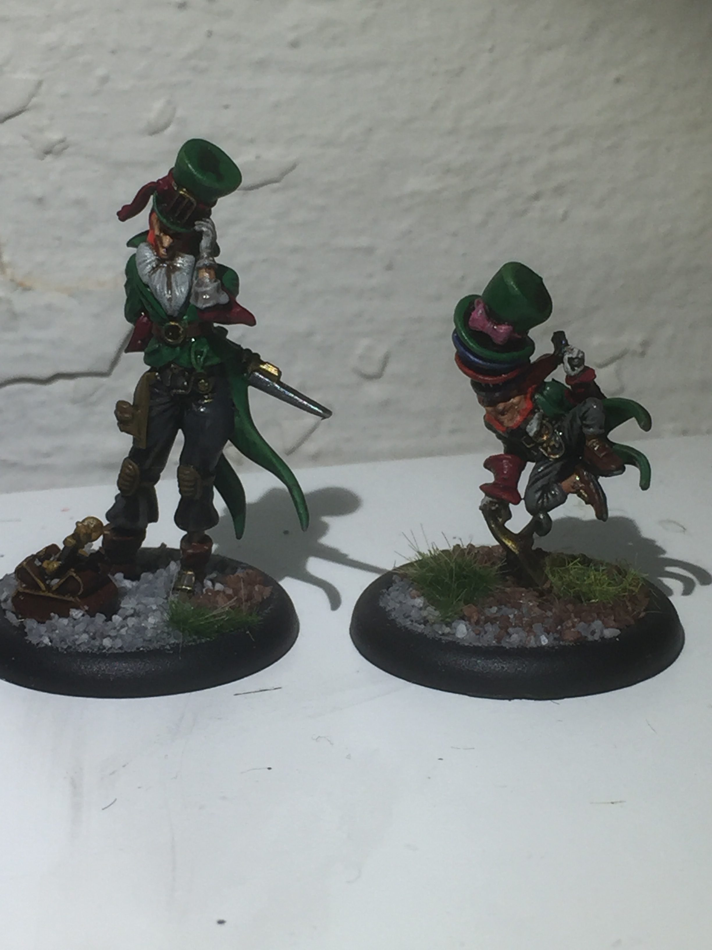 Seamus og Copycat Killer [Malifaux]