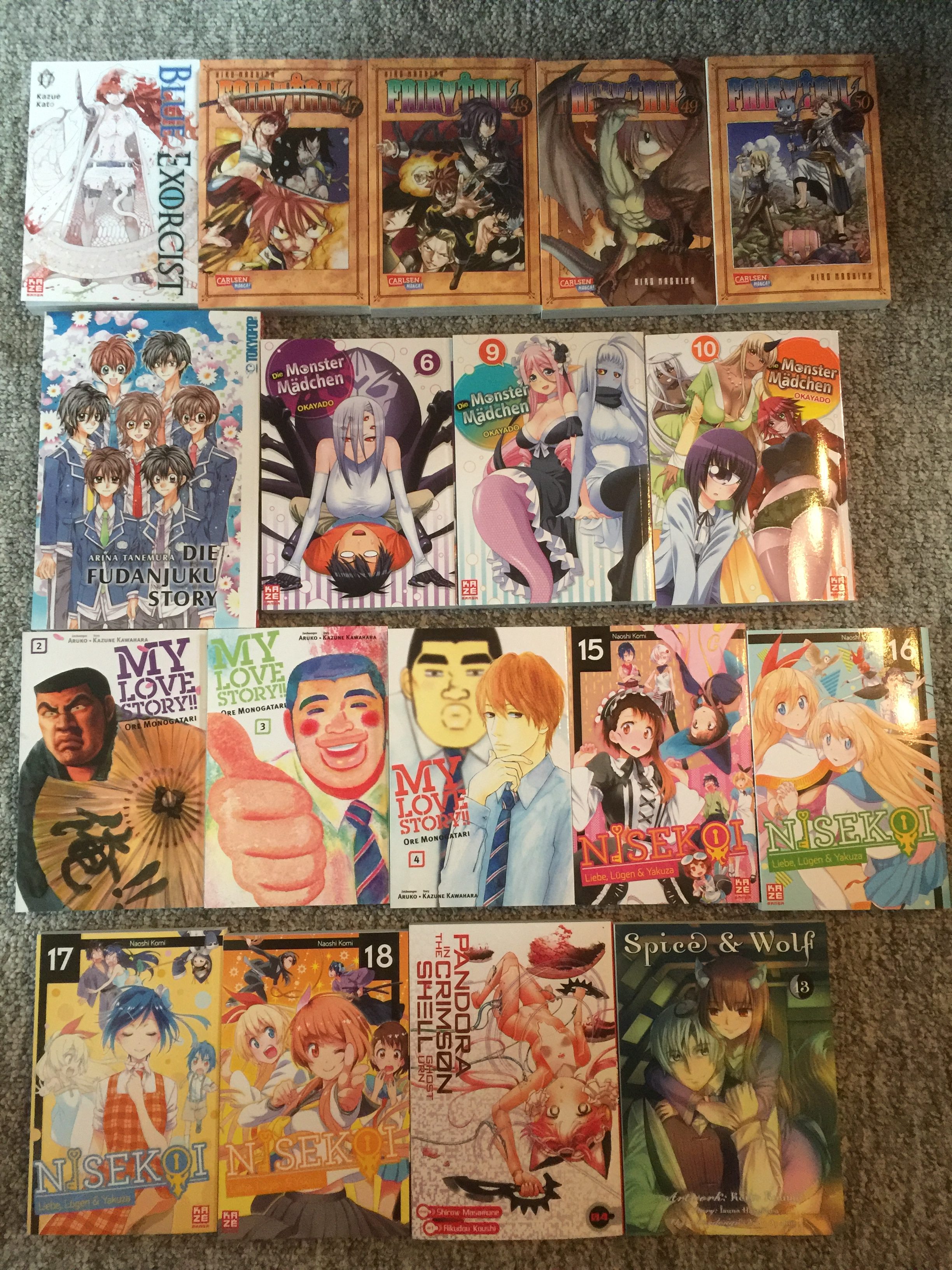Maj måneds manga indkøb