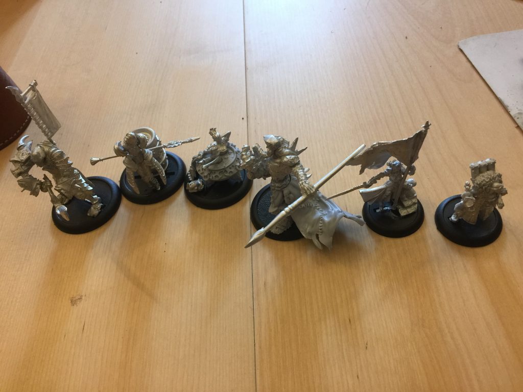 Jeg har samlet lidt WarmaHordes figurer i dag