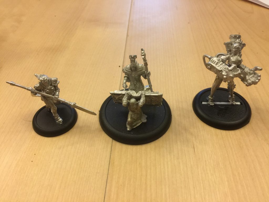 Jeg har samlet lidt flere WarmaHordes figurer i går