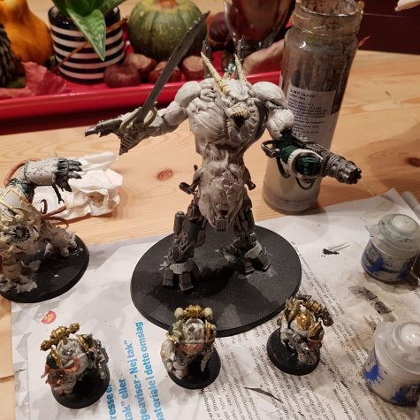 Death Guard og deamon engine undervejs [40k]
