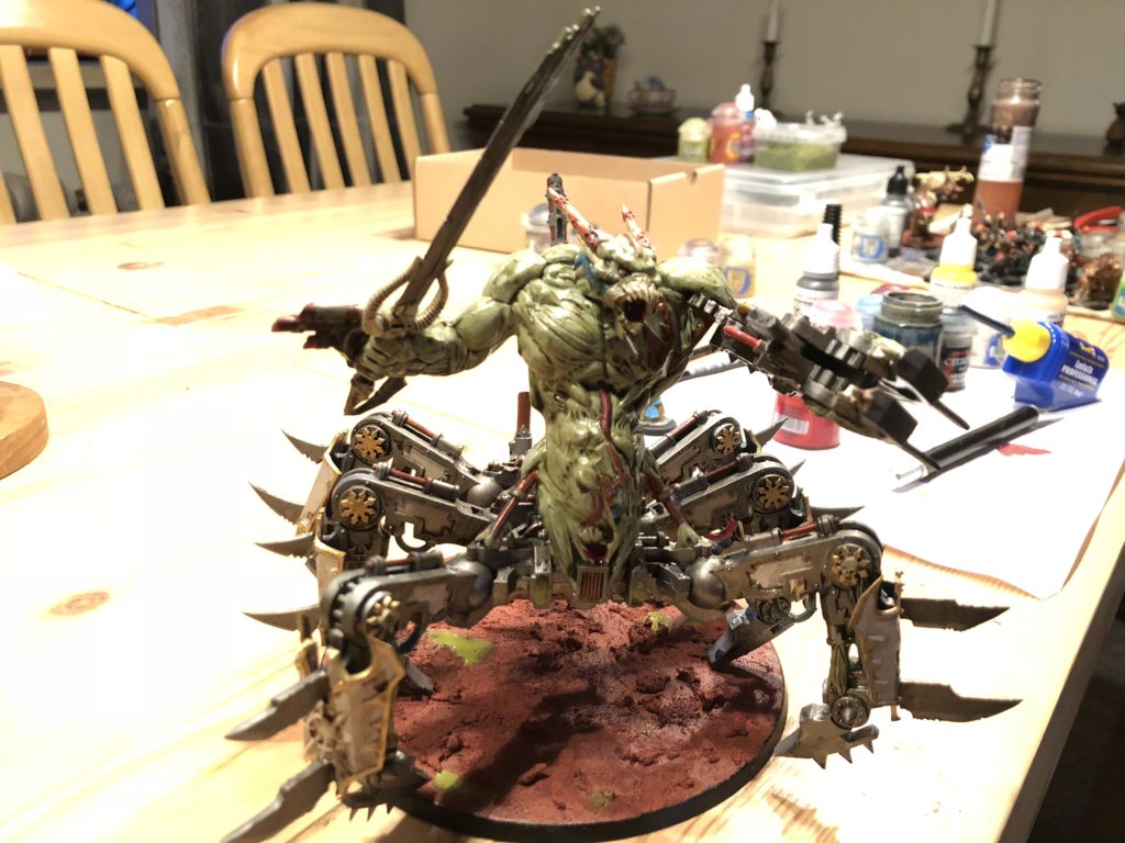 Base til min Chaos Soul Grinder [40k/AoS]