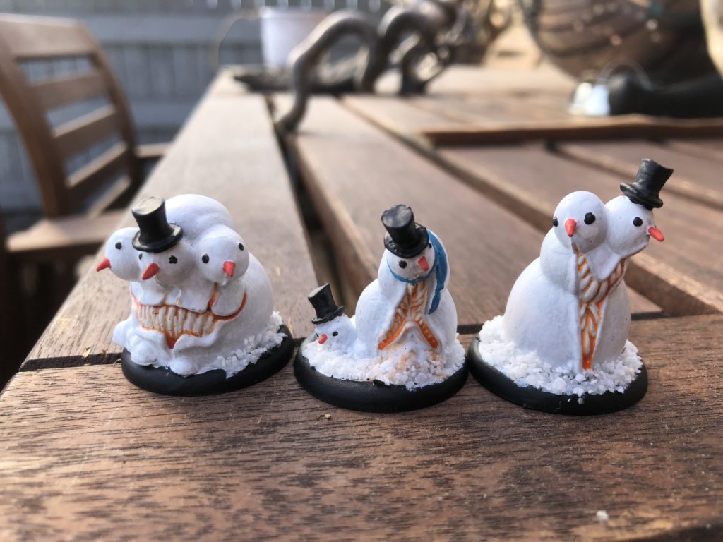 Arcanists – Wicked Snowmen / Ice Gamin [Malifaux]