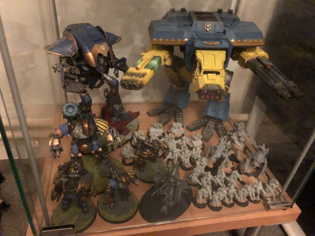 Knight og lidt andet mekanisk 40k