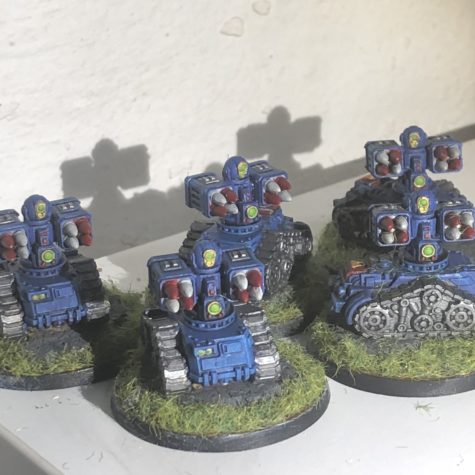 Mini robot tanks