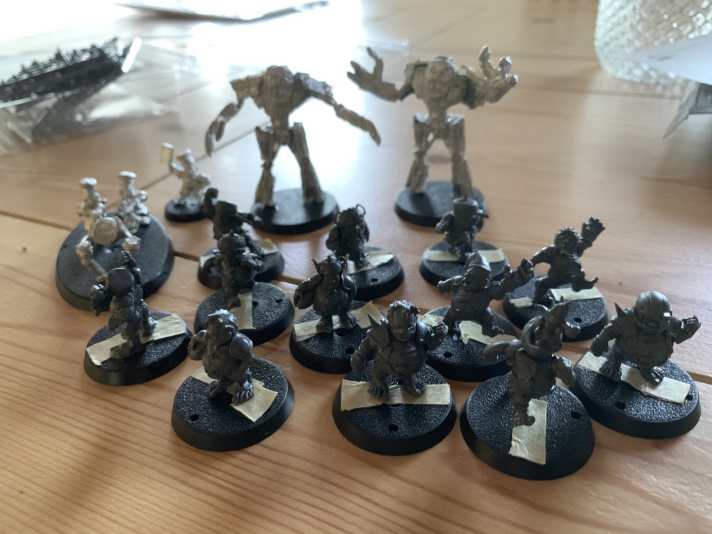 Cloverfield Stompers [BloodBowl] spillere samlet