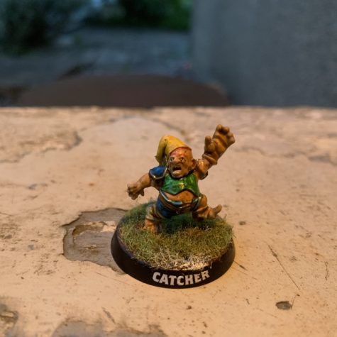 Saul Oakapple, Halfling Catcher, Cloverfield Stompers [BloodBowl]