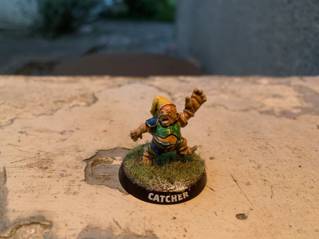 Saul Oakapple, Halfling Catcher, Cloverfield Stompers [BloodBowl]