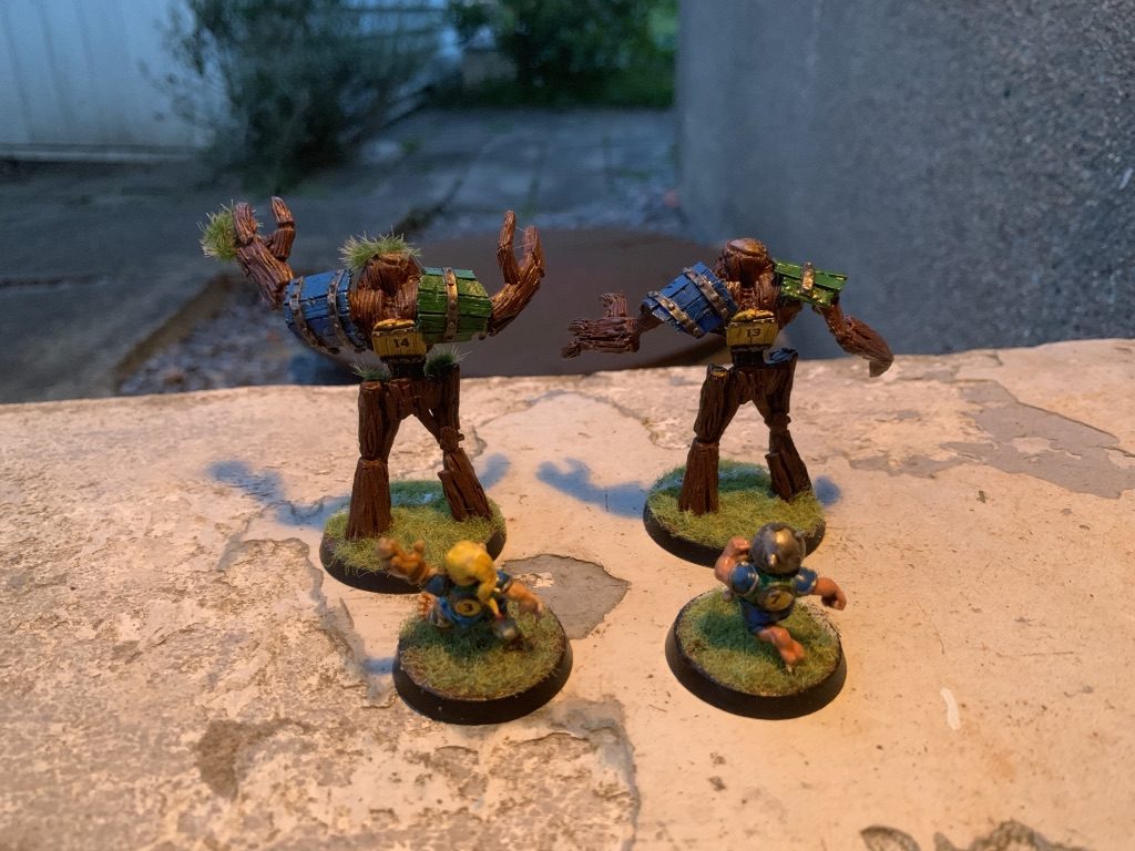 Cloverfield Stompers [BloodBowl] so far