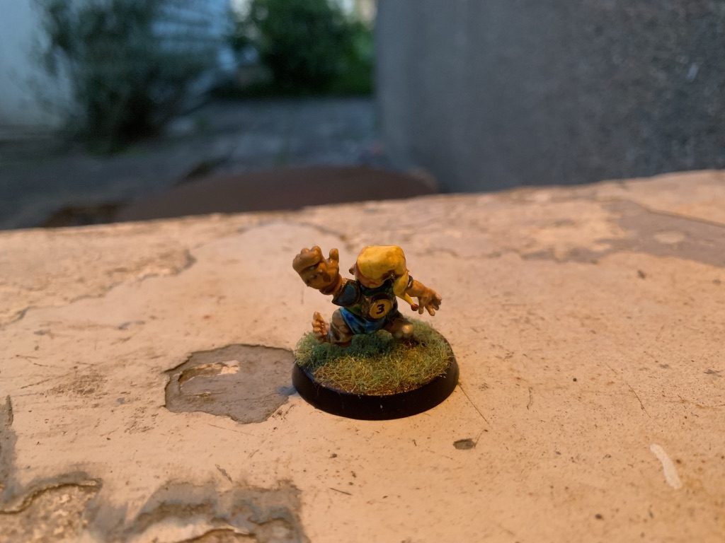 Saul Oakapple, Halfling Catcher, Cloverfield Stompers [BloodBowl]
