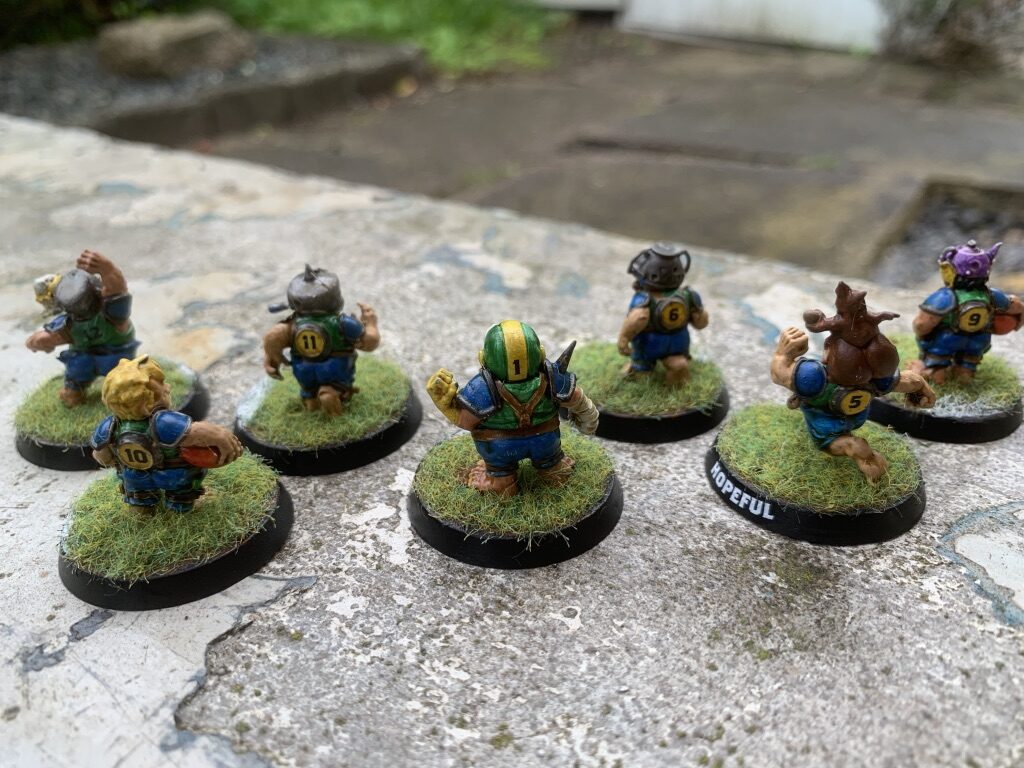 De sidste spillere til Cloverfield Stompers [BloodBowl]