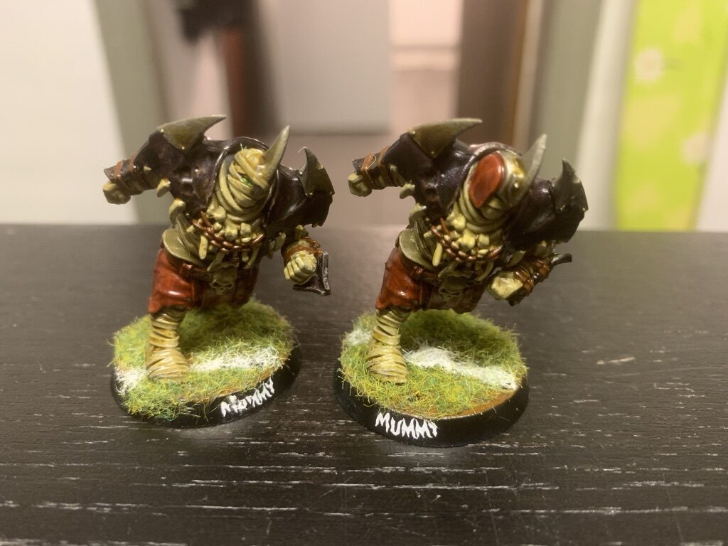 Mumier, Barrichmere Barrowgeists, Shambling Undead [Blood Bowl]