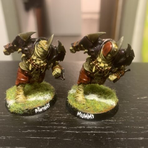 Mumier, Barrichmere Barrowgeists, Shambling Undead [Blood Bowl]