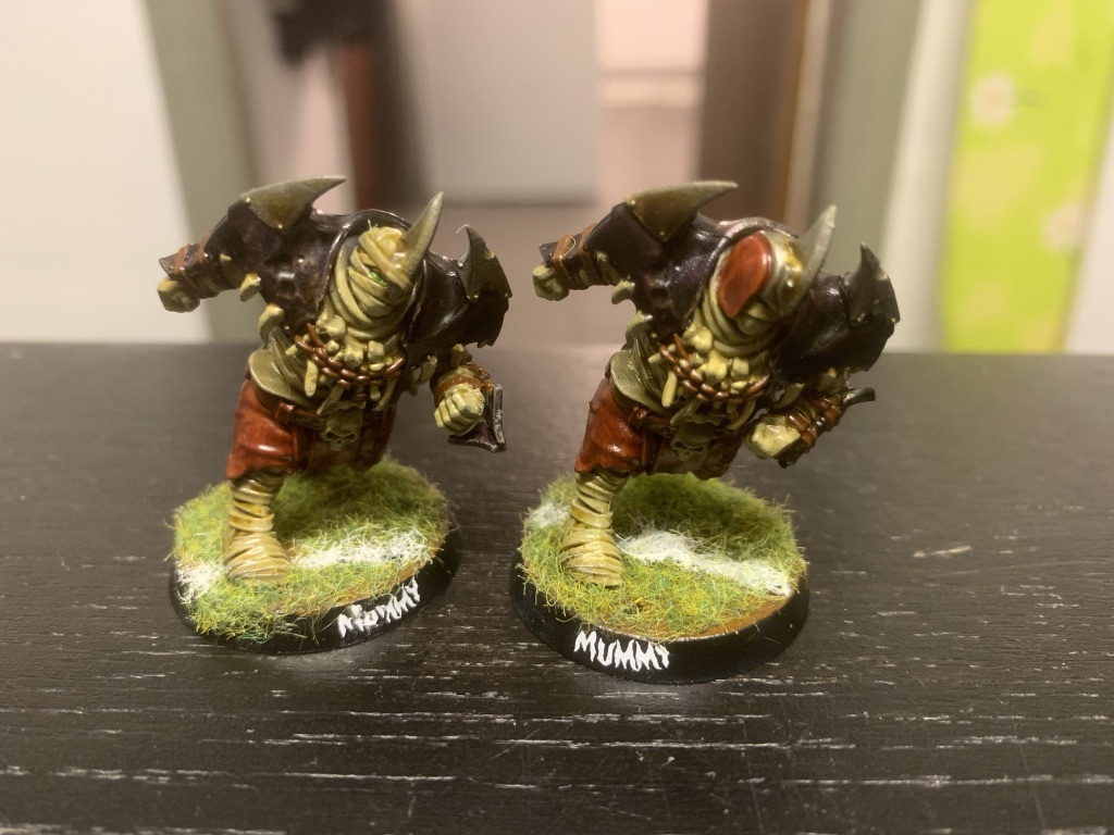 Mumier, Barrichmere Barrowgeists, Shambling Undead [Blood Bowl]