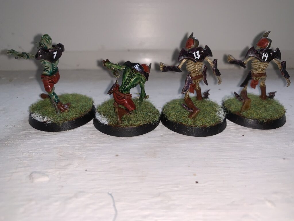 Ghoul, Zombie og Skeletter, Barrichmere Barrowgeists, Shambling Undead [Blood Bowl] 