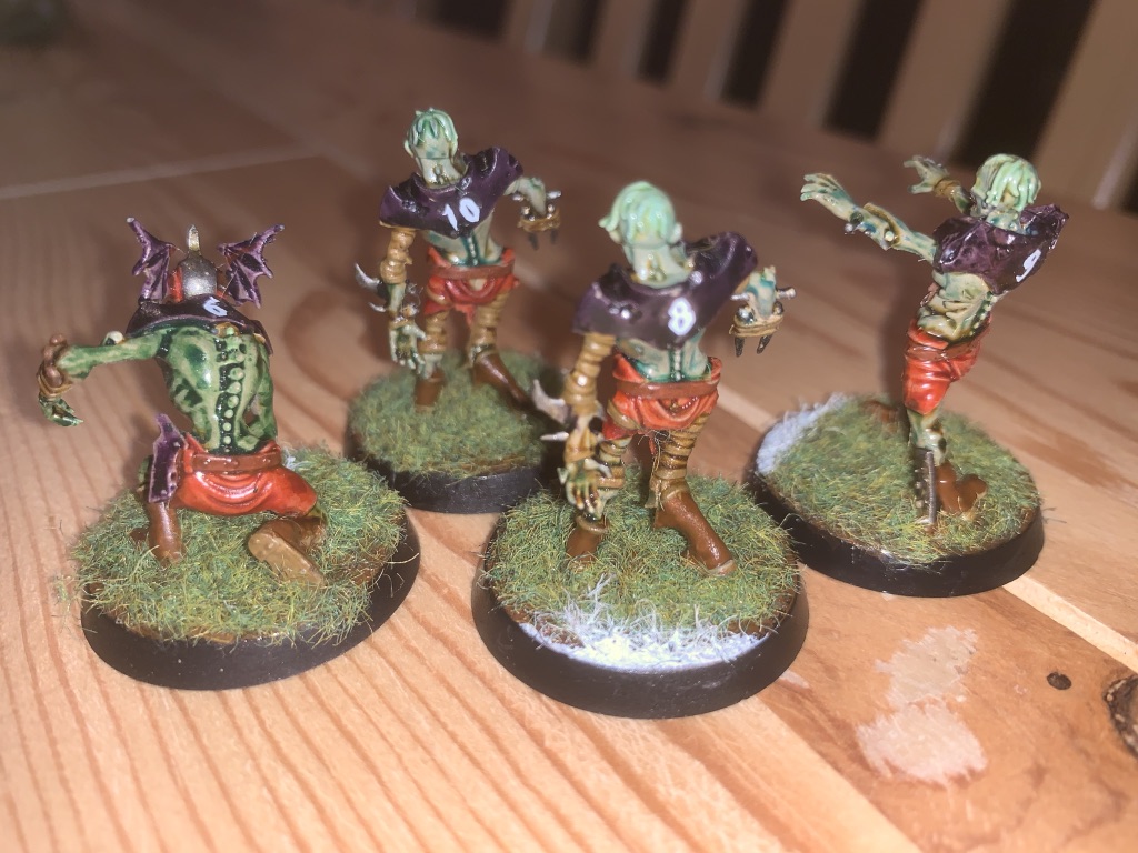 Ghoul og Zombies, Barrichmere Barrowgeists, Shambling Undead [Blood Bowl]