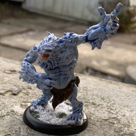 Trollbloods Winter Troll [Hordes]