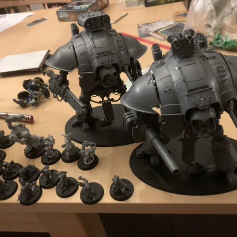Blood Bowl Goblins og 40k Knights