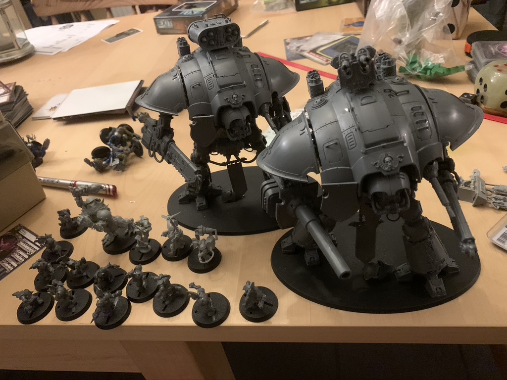 Blood Bowl Goblins og 40k Knights