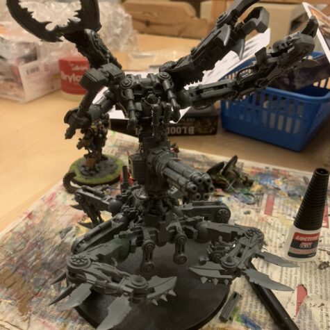 Kitbashed deamonsmith videre udvikling [40k]