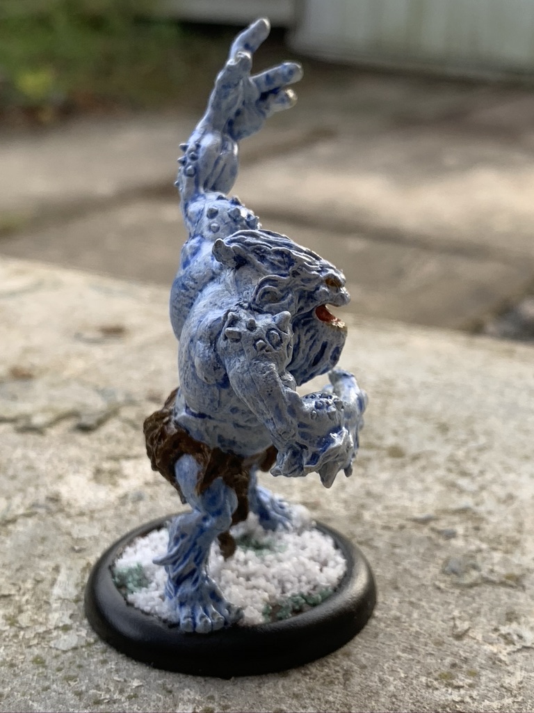Trollbloods Winter Troll [Hordes]