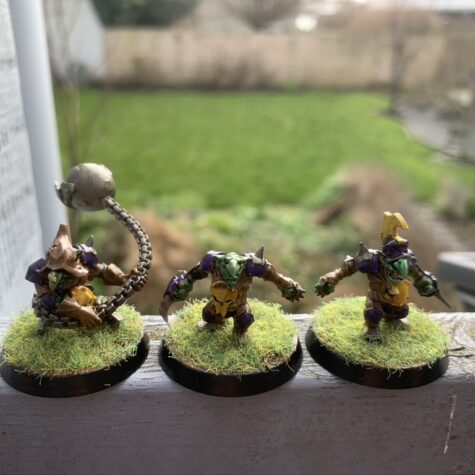 Goblins med Fanatic [Blood Bowl]