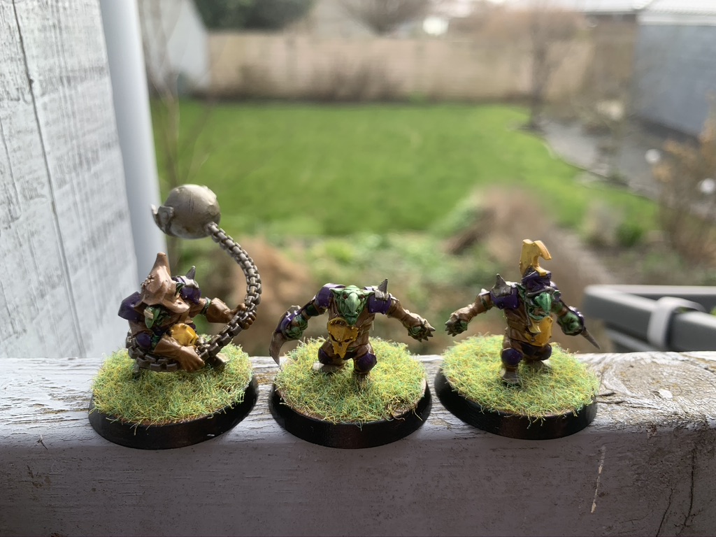 Goblins med Fanatic [Blood Bowl]