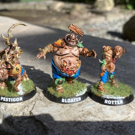 Pestigor, Bloater og Rotter, Pradeshynya Postules, Nurgle Rotters [Blood Bowl]