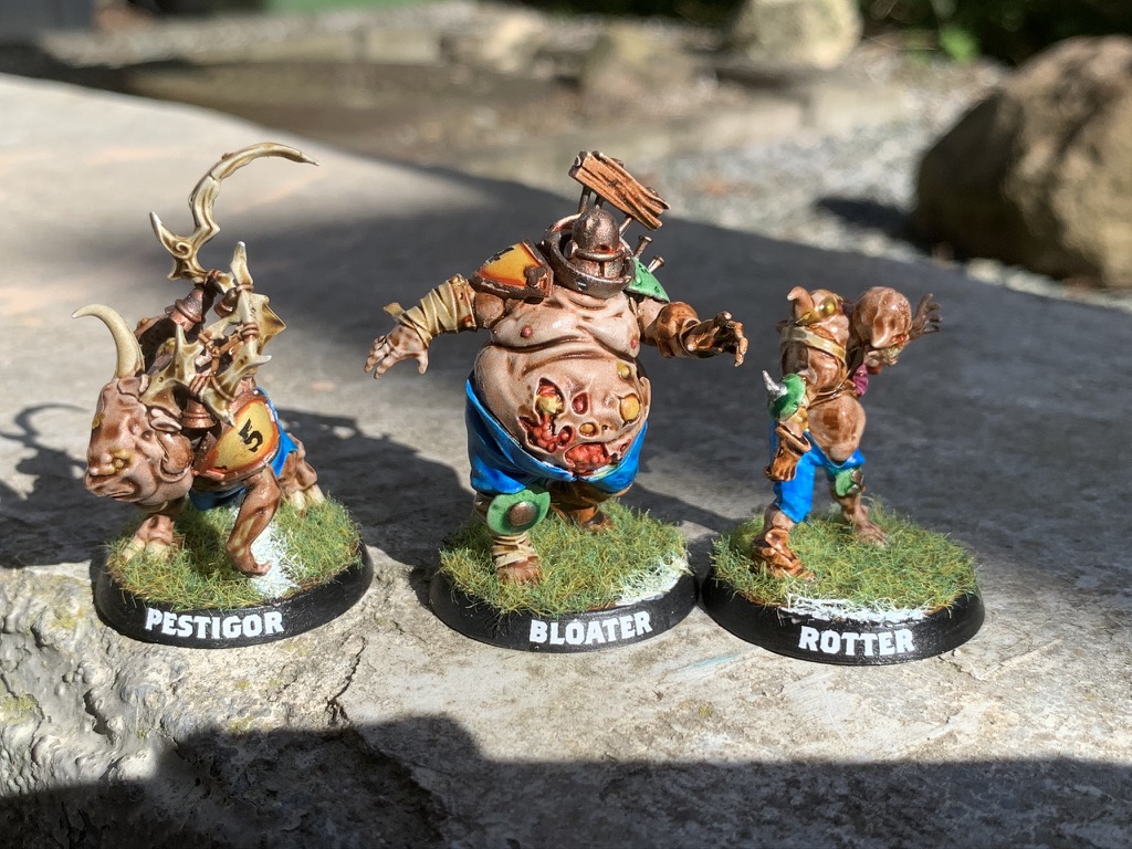Pestigor, Bloater og Rotter, Pradeshynya Postules, Nurgle Rotters [Blood Bowl]