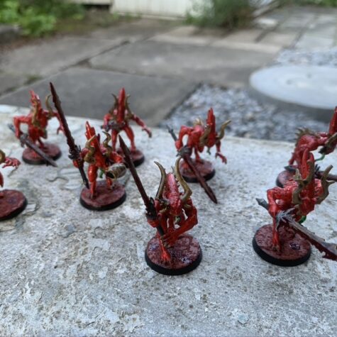 8x Khorne Bloodletters [Warhammer: Fantasy / Warhammer: Age of Sigmar / Warhammer 40.000]