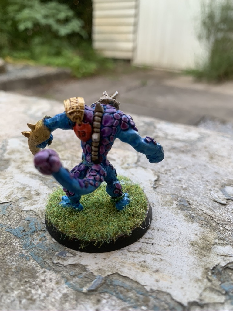 Kroxigor, Gwangee Gogetters, Lizardmen Team [BloodBowl]